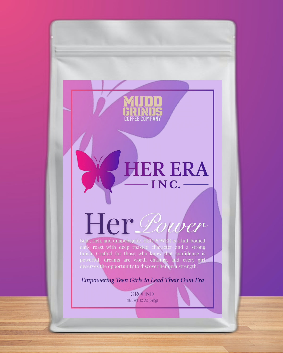 Her Power – Dark Roast | 12 oz Ground Coffee