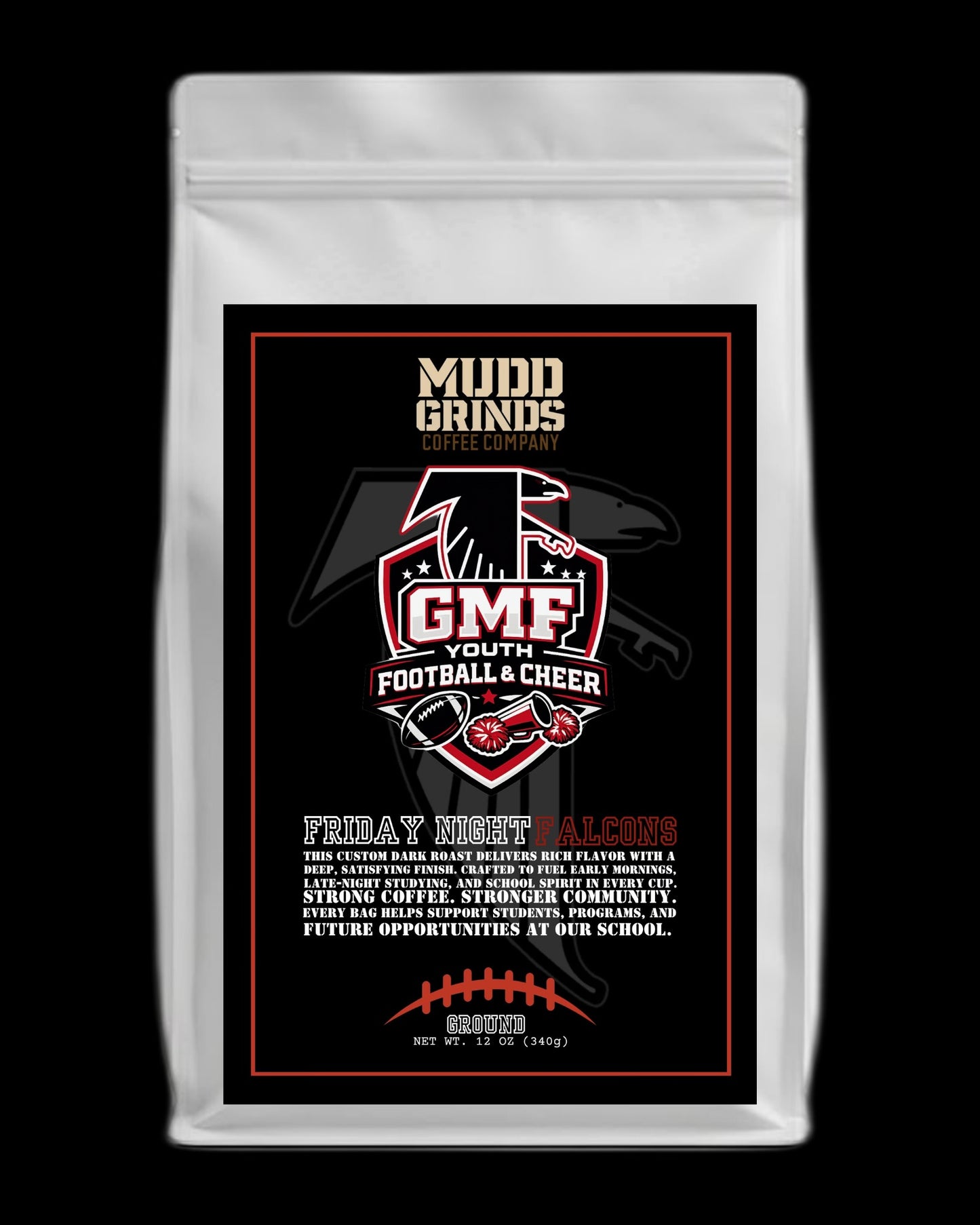 Friday Night Falcons Dark Roast 12oz Ground