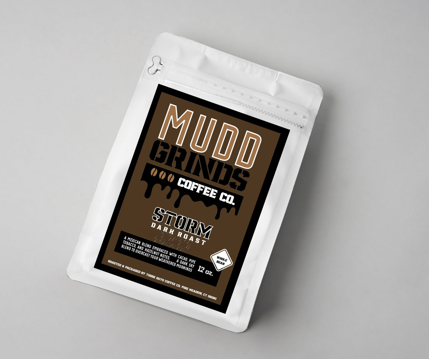 STORM DARK ROAST 12OZ WHOLE BEAN COFFEE