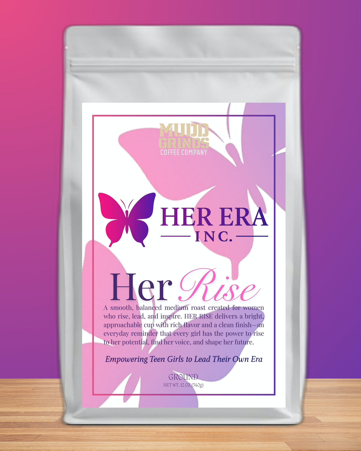 Her Rise –  Medium Roast | 12 oz Ground Coffee