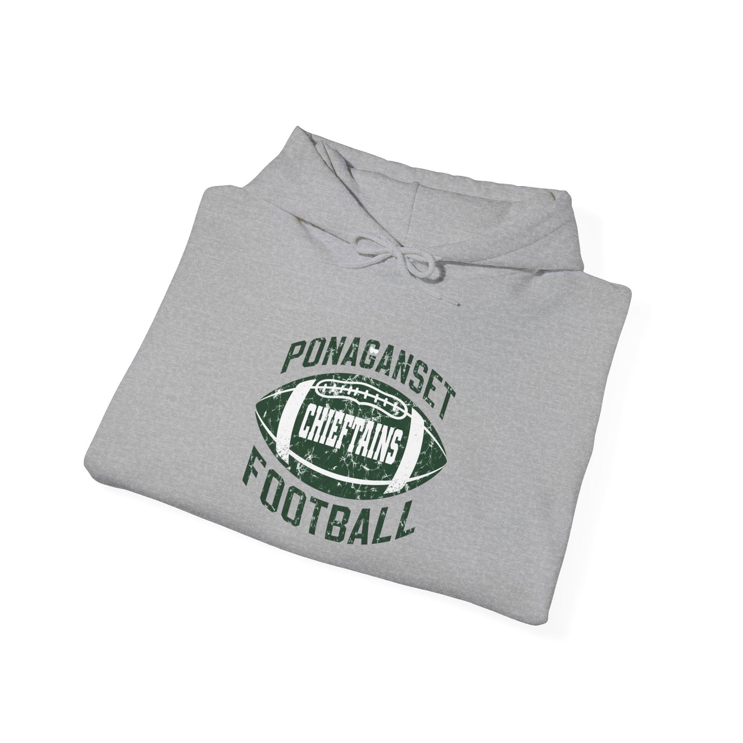Ponaganset Chieftains Football Hoodie — Vintage Football Logo Sweatshirt