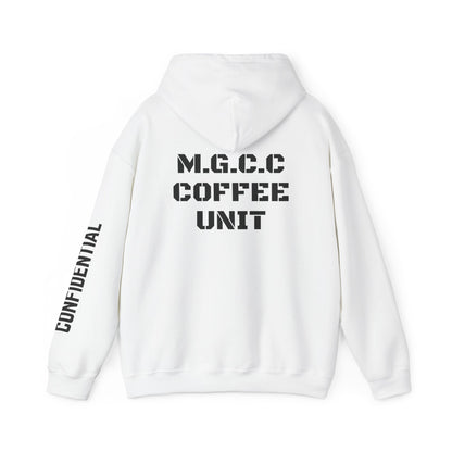 M.G.C.C. Hoodie – Coffee Unit Issue #001 [CONFIDENTIAL]