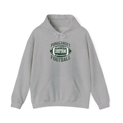 Ponaganset Chieftains Football Hoodie — Vintage Football Logo Sweatshirt
