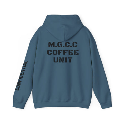 M.G.C.C. Hoodie – Coffee Unit Issue #001 [CONFIDENTIAL]