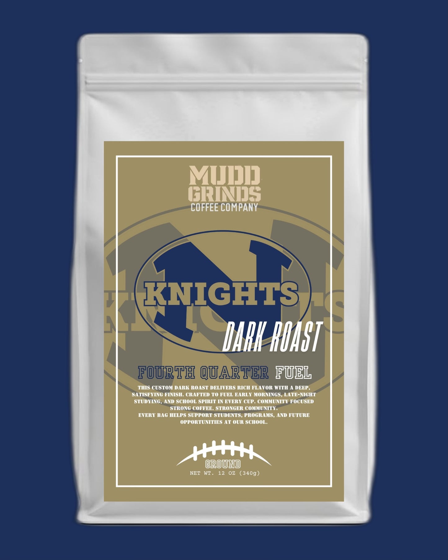 Knights Dark Roast 12oz Ground