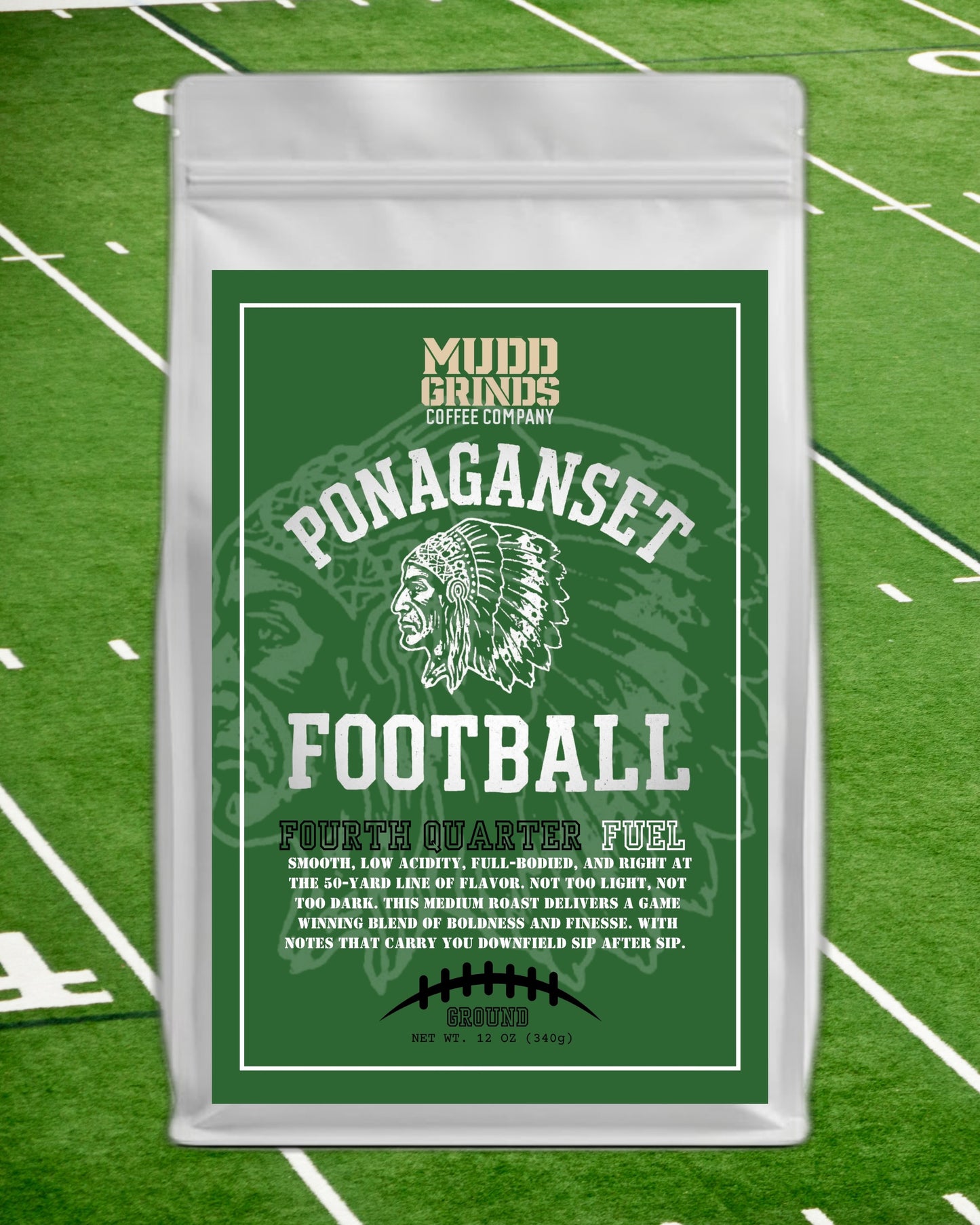 Ponaganset High School Football Fourth Quarter Fuel (12 oz Medium Ground Coffee)