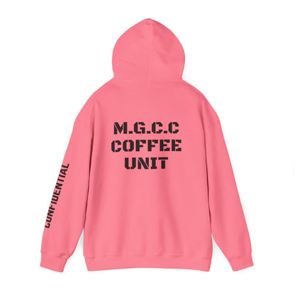 M.G.C.C. Hoodie – Coffee Unit Issue #001 [CONFIDENTIAL]