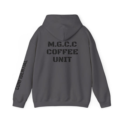 M.G.C.C. Hoodie – Coffee Unit Issue #001 [CONFIDENTIAL]