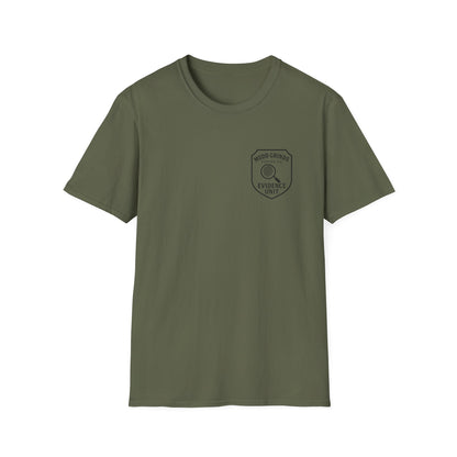 Evidence Unit Tee – “Legally Caffeinated” Edition