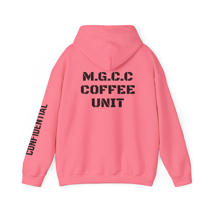 M.G.C.C. Hoodie – Coffee Unit Issue #001 [CONFIDENTIAL]