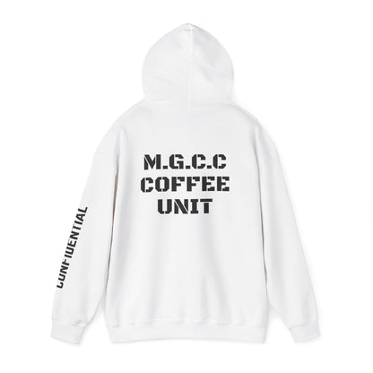 M.G.C.C. Hoodie – Coffee Unit Issue #001 [CONFIDENTIAL]