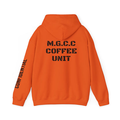 M.G.C.C. Hoodie – Coffee Unit Issue #001 [CONFIDENTIAL]