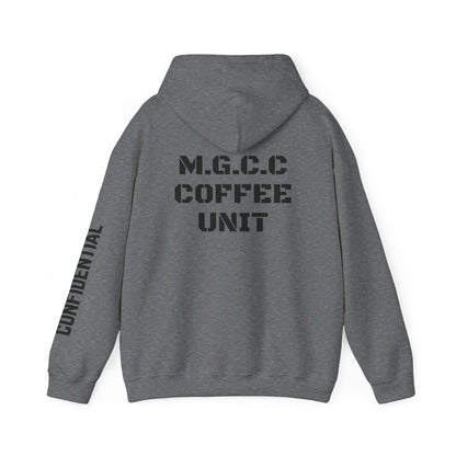 M.G.C.C. Hoodie – Coffee Unit Issue #001 [CONFIDENTIAL]