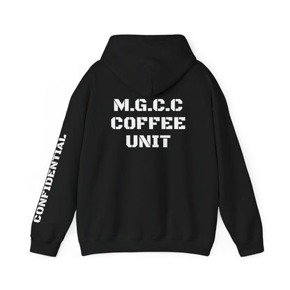 M.G.C.C. Hoodie – Coffee Unit Issue #001 [CONFIDENTIAL]