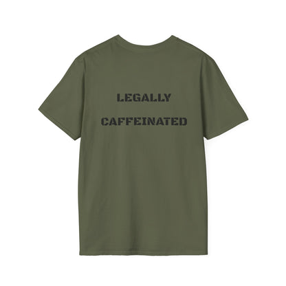 Evidence Unit Tee – “Legally Caffeinated” Edition