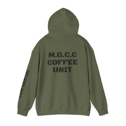 M.G.C.C. Hoodie – Coffee Unit Issue #001 [CONFIDENTIAL]