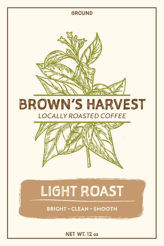 Brown's Harvest Light Roast 12oz Ground