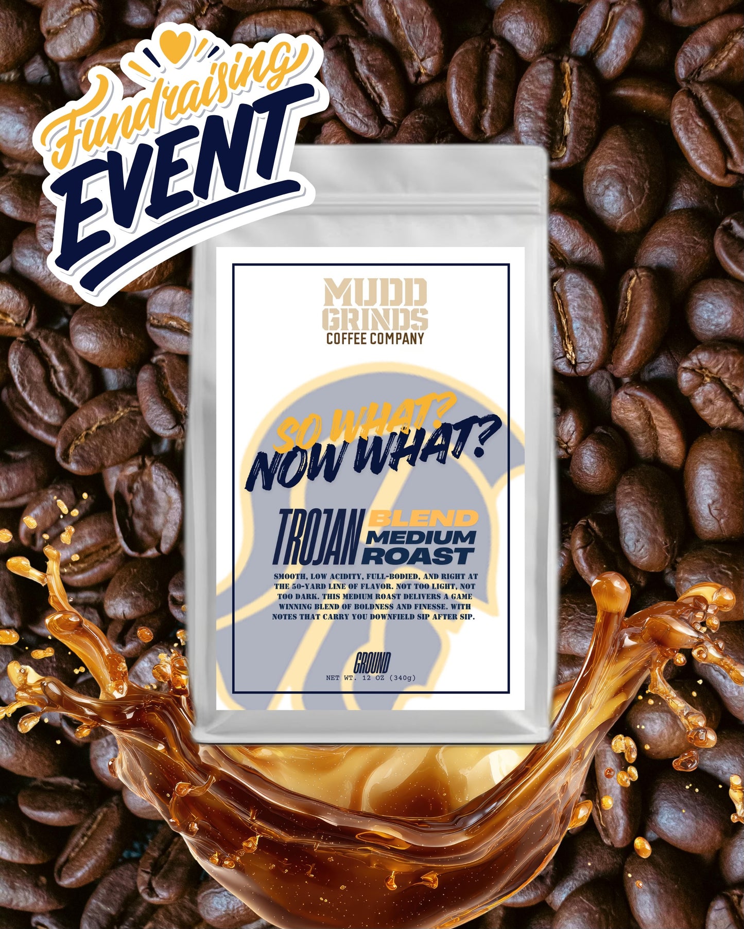 So What? Now What? Medium Roast Ground Coffee 12oz