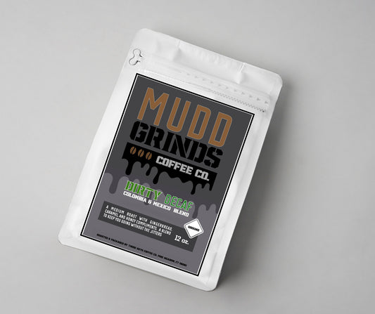 DIRTY DECAF 12OZ GROUND COFFEE